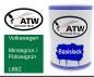 Preview: Volkswagen, Minskgrün / Polizeigrün, L66Z: 500ml Lackdose, von ATW Autoteile West.